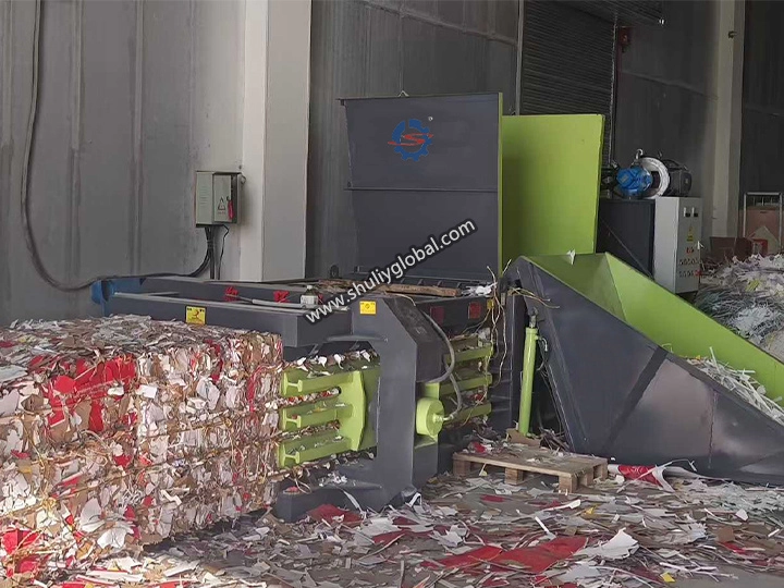 Машина для прессовки картонной бумаги на продажу