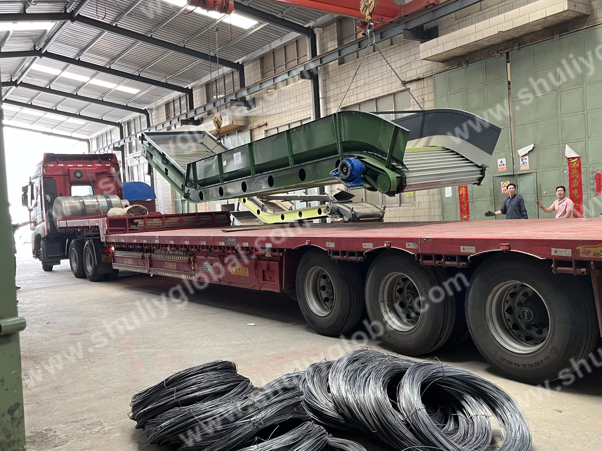 200 tons fully automatic horizontal baler shipped to India 