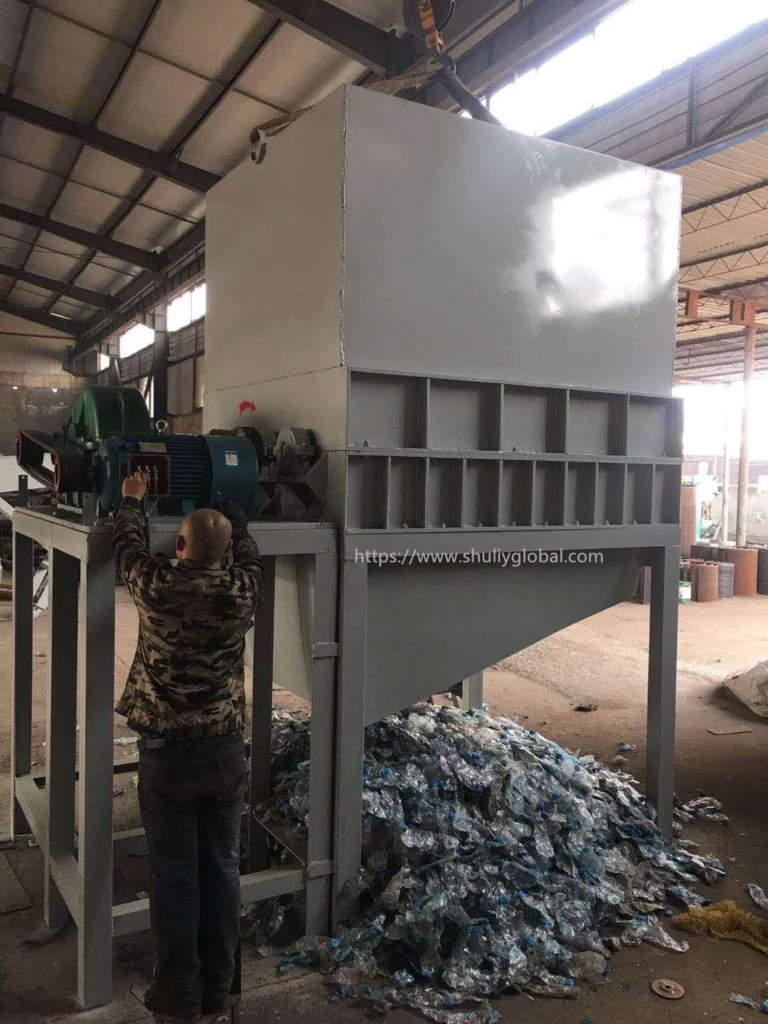 Debaler for PET Bottle Bales