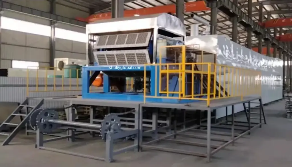 linha de produção de bandejas de ovos à venda