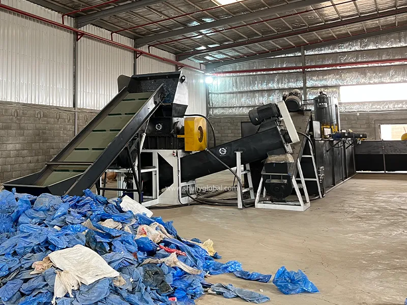 Plastic Bag Recycling Line