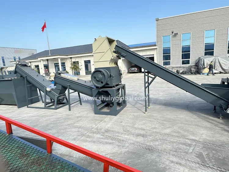 waste plastic recycling line