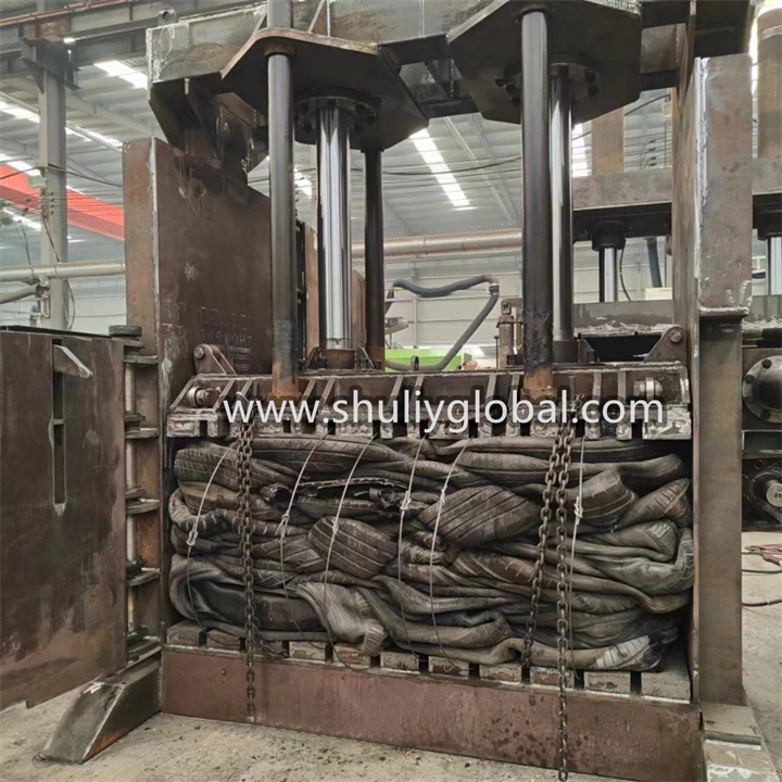 Shuliy Vertical Tire Baler