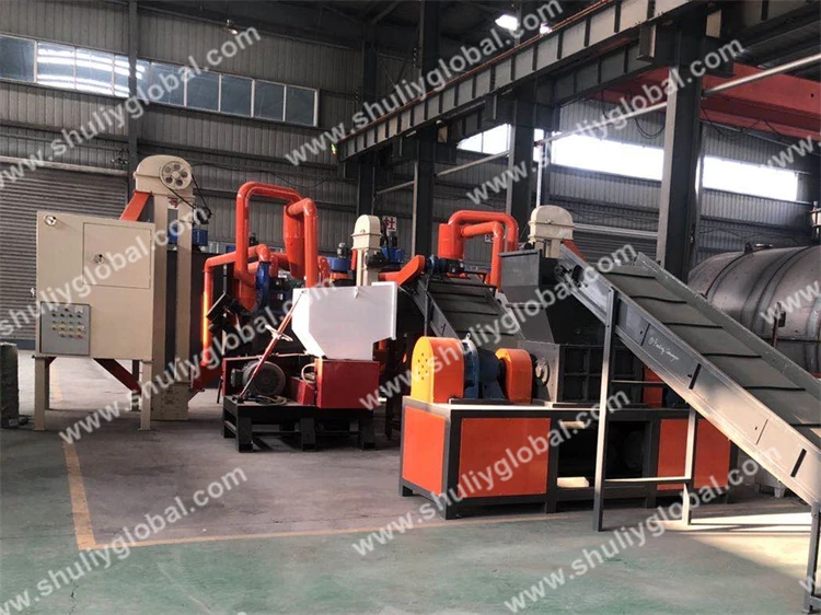 Radiator recycling line