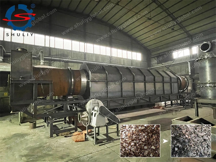 Forno de carbonização contínua à venda