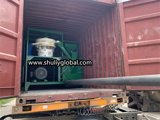 Aluminum-plastic separation machine transportation
