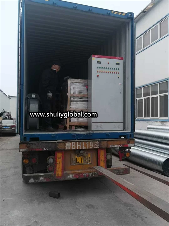 Aluminum-plastic separation machine transportation