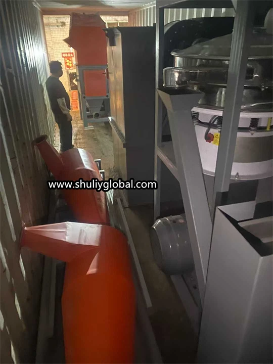 Aluminum-plastic separation machine transportation