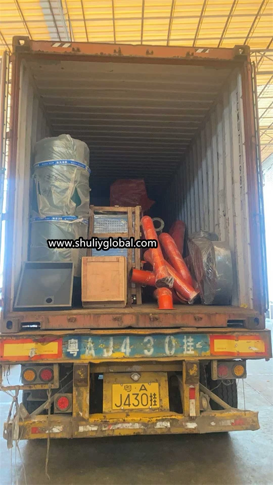 Aluminum-plastic separation machine transportation