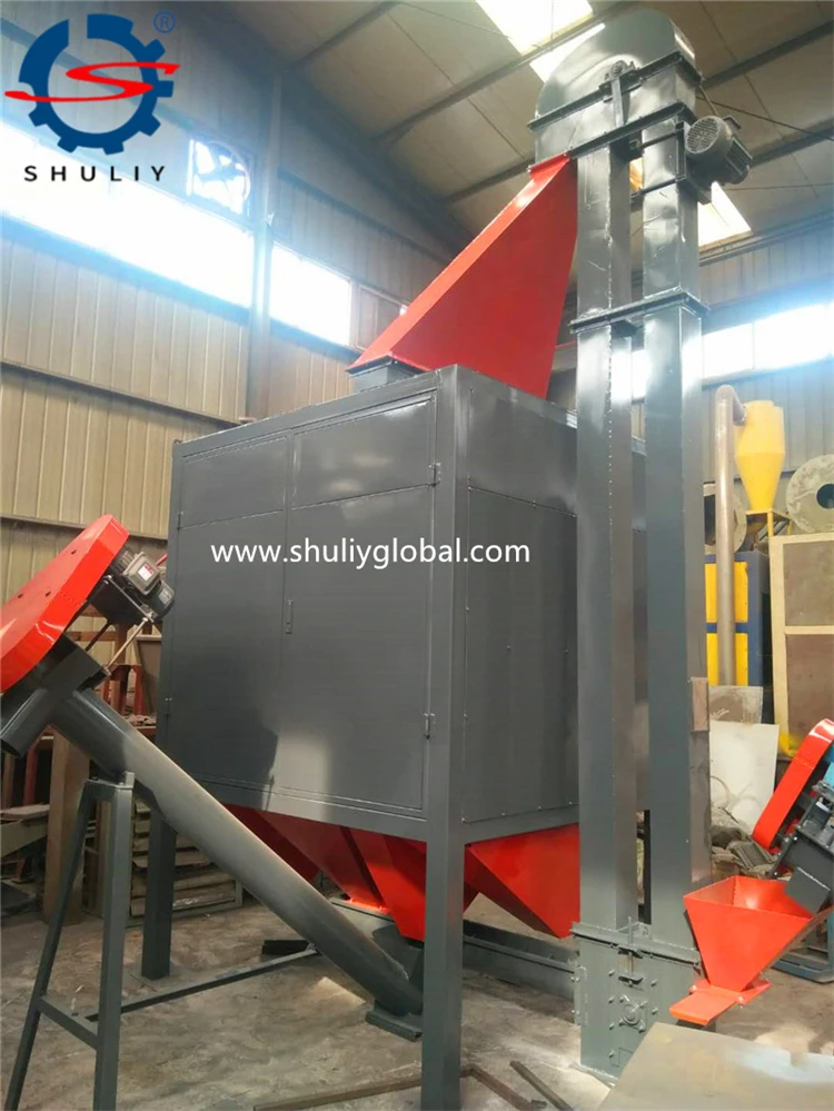 Séparatrice de plastique et de caoutchouc