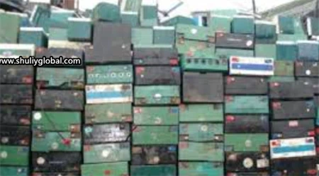 Coques de batteries usagées