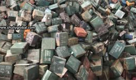 Coques de batteries usagées