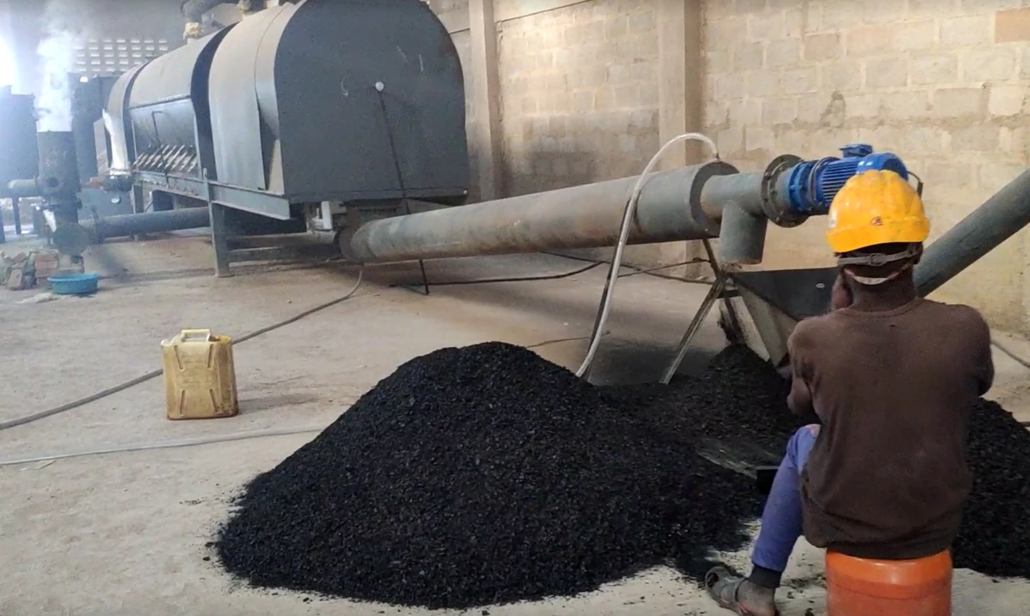 continuous carbonization furnace