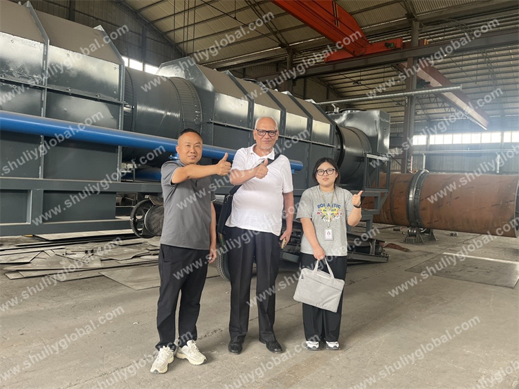 Successful case of charcoal machine