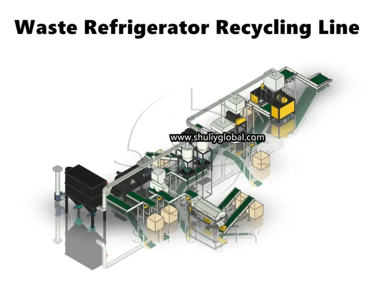 Waste Refrigerator Recycling Line
