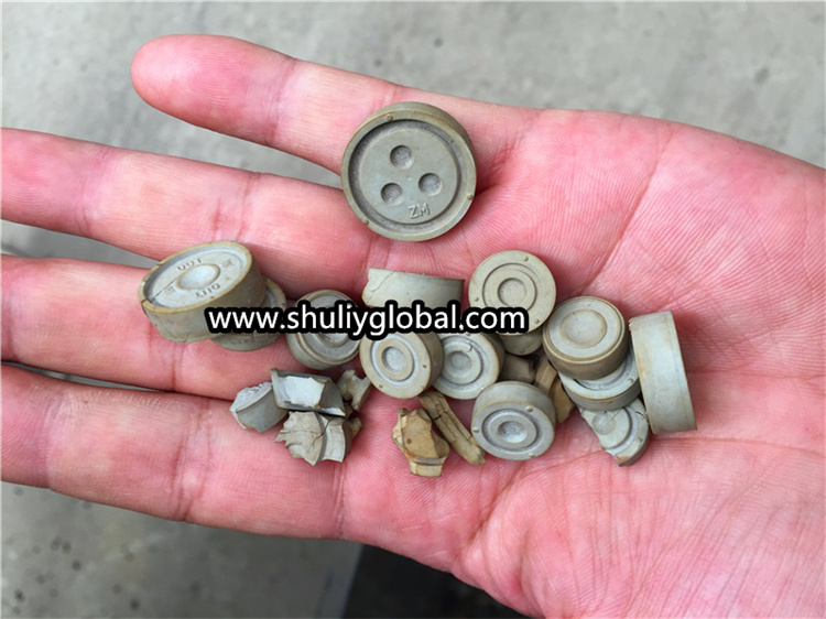 Produits finis de la machine de séparation du caoutchouc et du plastique